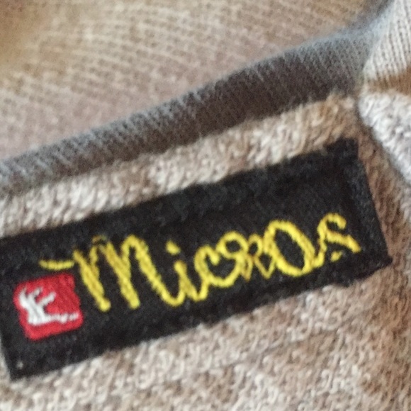 Micros gray zipper sweat - Picture 6 of 8